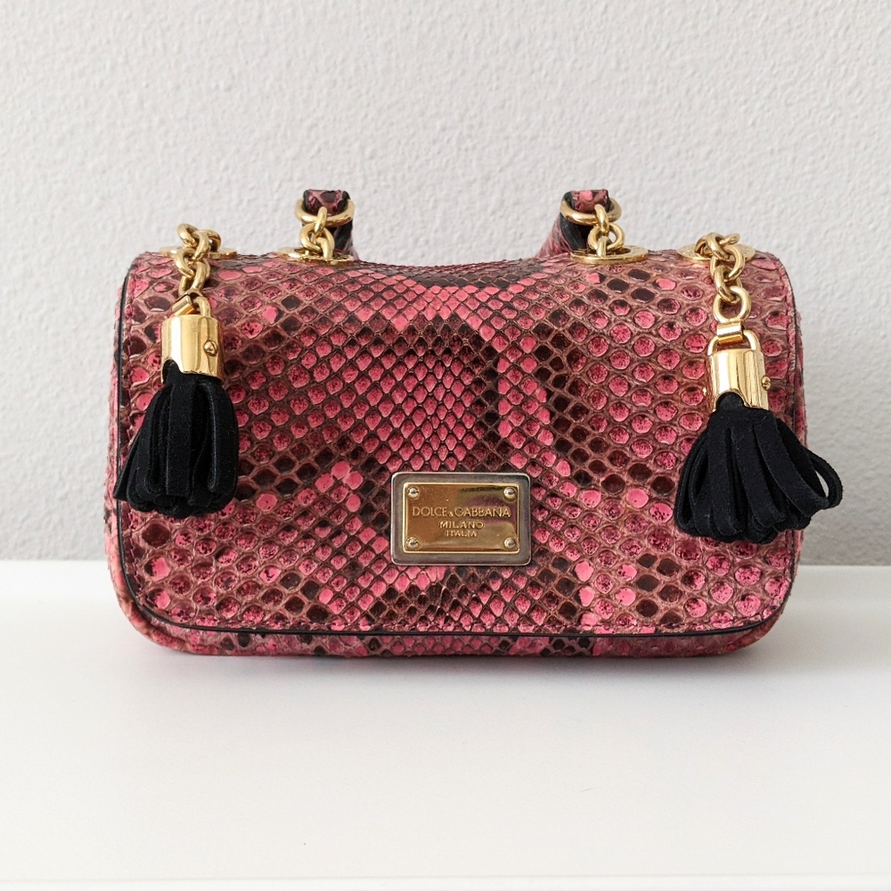 Dolce & Gabbana Python Bag - Picture 9 of 15